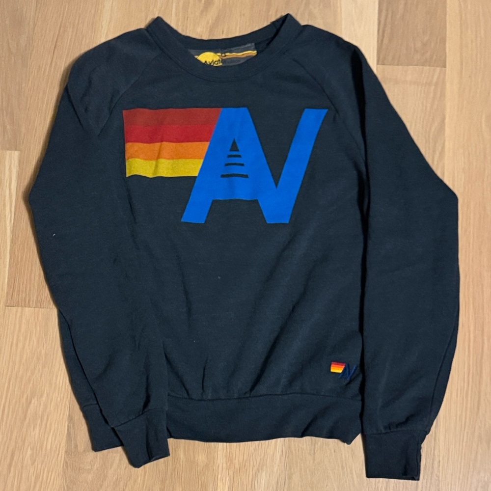 Aviator Nation charcoal Grey Hoodie in new Packaging women’s xs